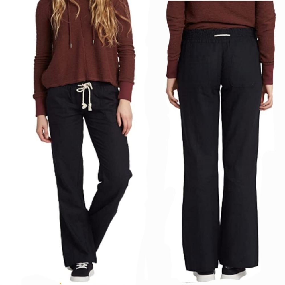 Roxy Oceanside Drawstring Pants - image 1